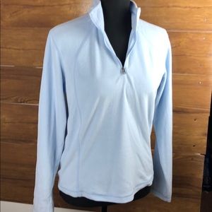 Columbia lightweight polar fleece long sleeve top size medium